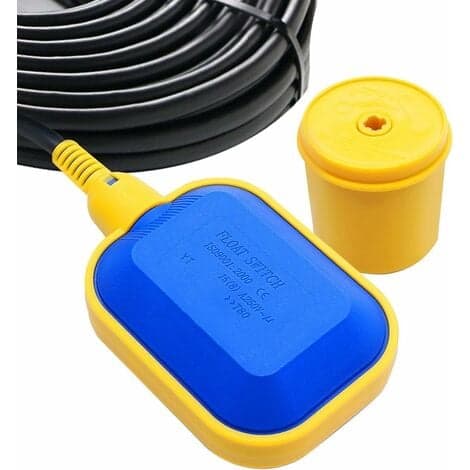 TS-2M Float Switch Automatic Water Level Control, Level Regulator with Cable for Pumps