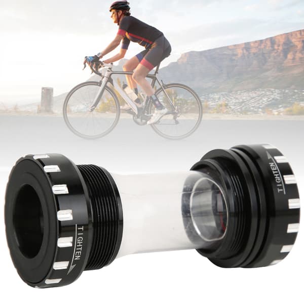 Alloy Bike BB109 Ceramic Hollow Integrated Threaded Screw Bottom Bracket Bicycle Accessories 0.1 0.1