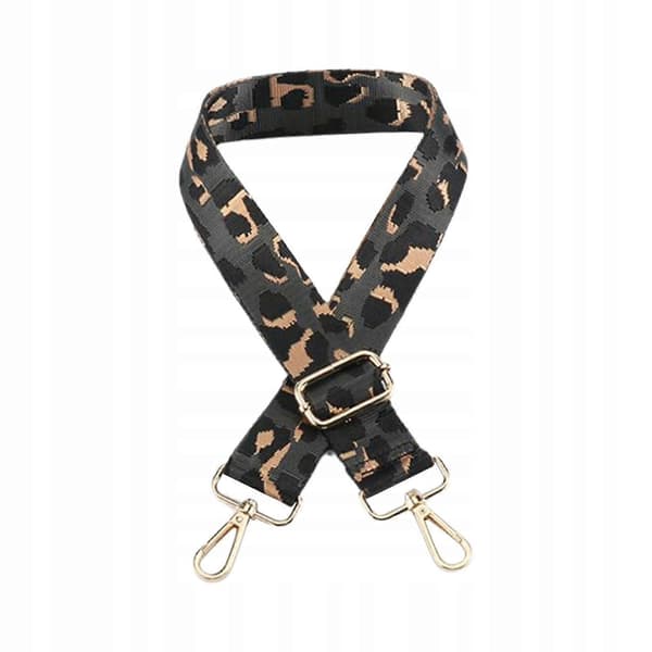 Crossbodyväska med snäpplås Leopardmönstrad Plånbok Crossbodyrem Grön transparent transparent ej specificerad transparent notspecified