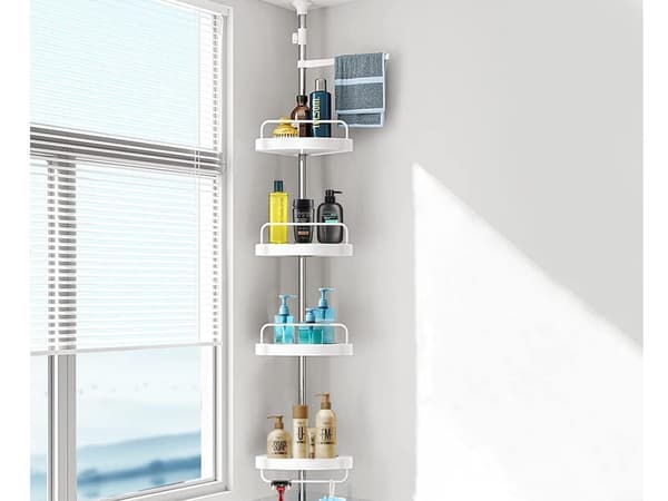 Corner shelf bathroom - Telescopic 4 levels 1314