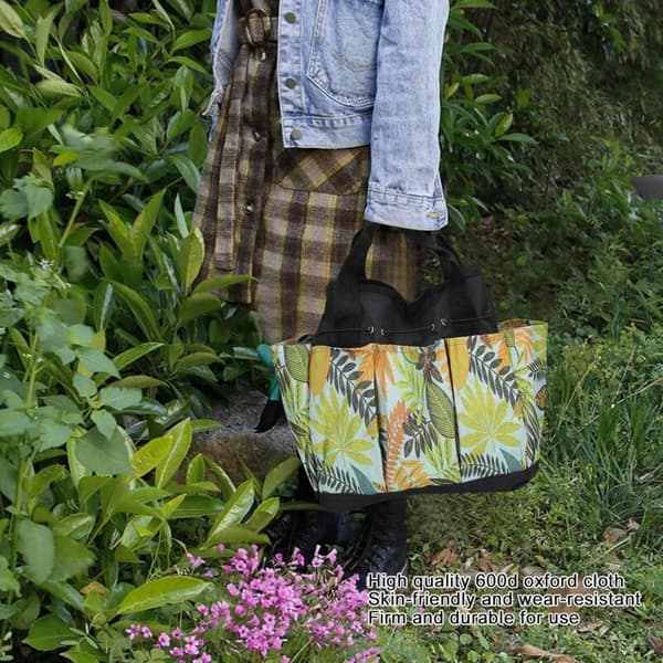 Garden Tool Bag, Garden Organizer Bag, Garden Bags for Tools, Multi-Pocket Garden Tool Kit