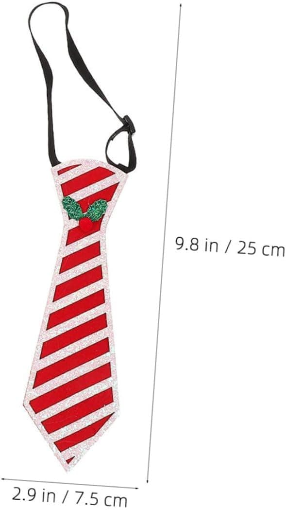 5 st Julslipsar Pojkar Jul Fluga Snöflingeslipsar