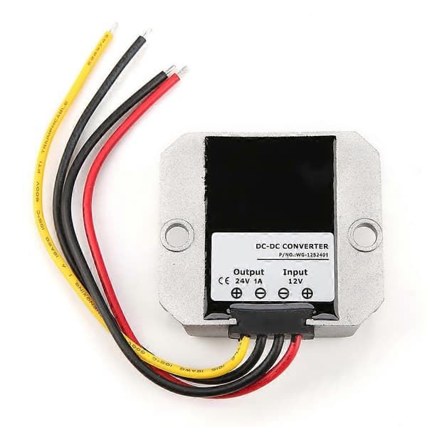 12V til 24V Boost Converter DC Spenningsregulator Strømforsyning 1A 24W