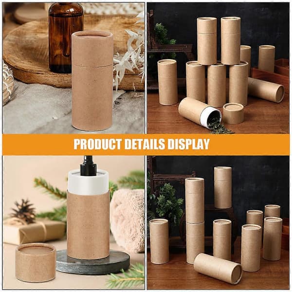 15 Pcs Practical Paper Storage Jars, Household Tea Cans, Storage Accessories