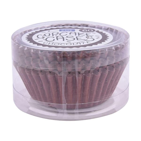 Ruskeat muffinssivuoat 60 kpl - PME Brun brown