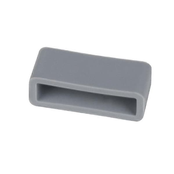 5 kpl kellotarvikkeita, silikonipidike, rengas, kellonrannekkeen pidike, 12 mm - harmaa[LD] harmaa 24mm gray 24mm