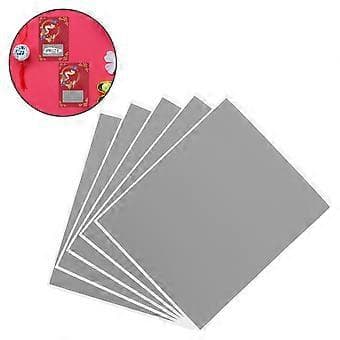 5 arkkia raaputusarpoja, raaputusarvan pinnoitetarra, raaputusarpatarrat raaputusarpoja varten