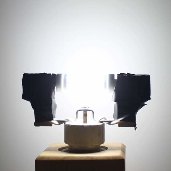 2 LED-lampor R7S 78 mm 5W 15 x 78 mm, Kallvitt 6000K, 220V