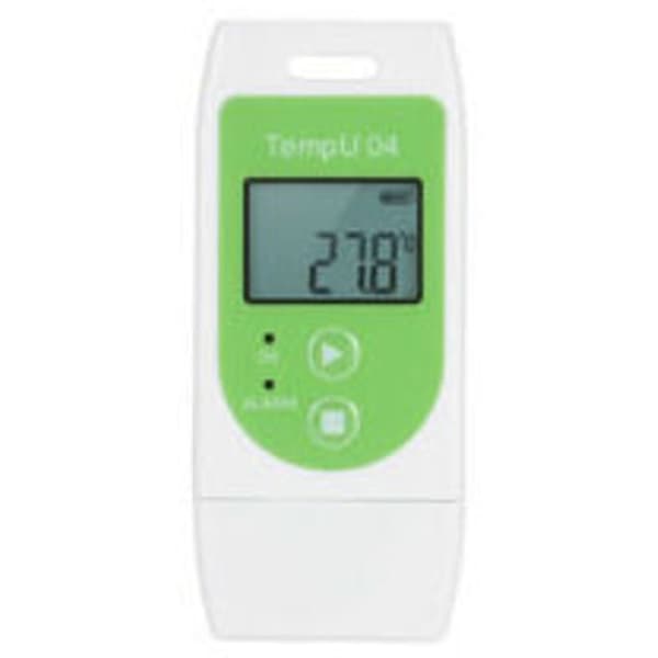 Thermometer, Thermometer Datalogger Multi-use USB Temperature Recorder Reusable Temperature Logger with 32,000 Recording Capacity, Green