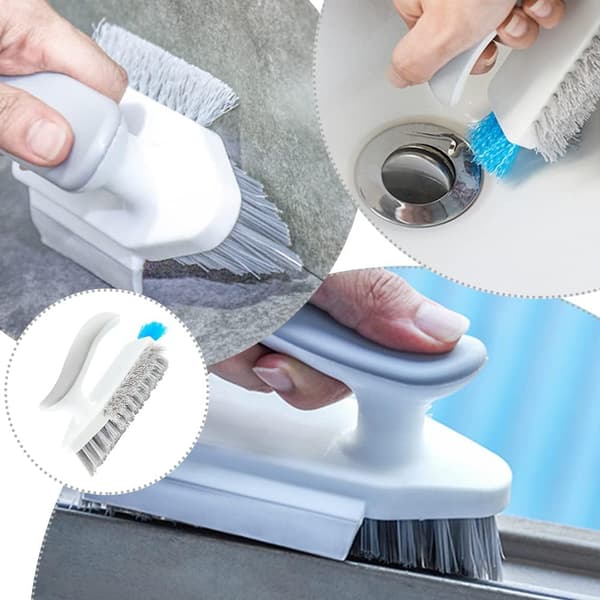 Groove Gap Multifunctional Grout Cleaning Brush, Portable Scr