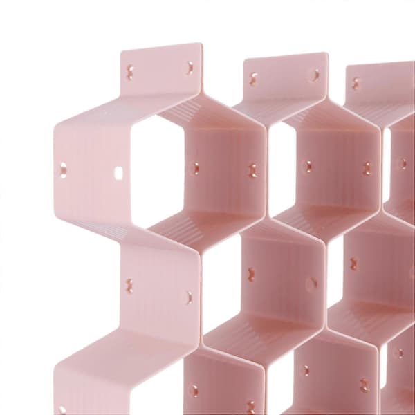 Honeycomb Separator Adjustable Drawer Organizer Divider For Underwear Belt-scarf Socks Organizer (p