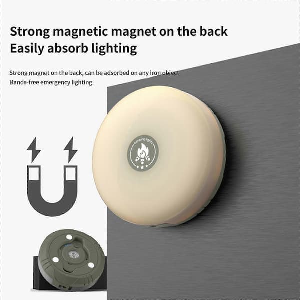 10m String Light for Camping, Hiking, Tent, LED Camping Lantern Rechargeable