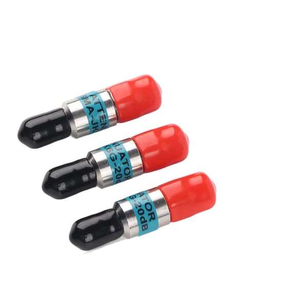 SMA-JK Han til Hun RF Koaksial Dæmper 2W 6GHz 50Ω 1-30dB (20dB)