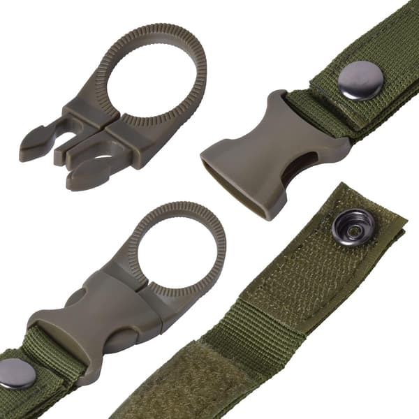 Water Bottle Hanging Strap 6 PCS Hanging Buckle Portable Water Bottle Buckle Hook Nylon Strap Buckle Strap Clip