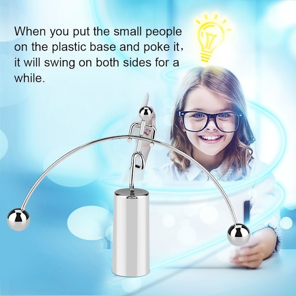 Mini Newton's Cradle Balance Ball Physics Classic Science Game Desk