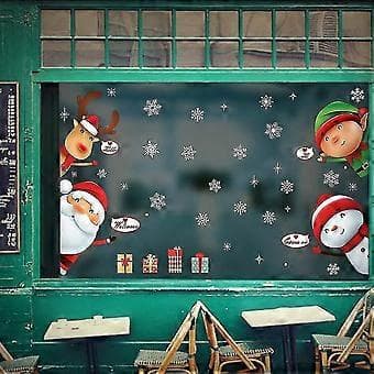 Window Decorations Christmas, Window Decals Christmas for Glass