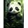 5D-timanttimaalaussarja (30*40cm), söpö panda