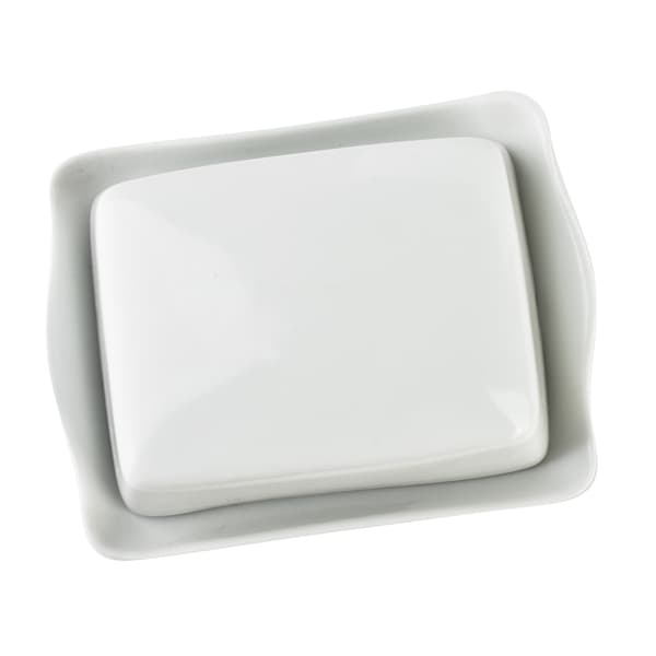 Voipytty Posliini BASIC Maselnica 16,5x12x5,5 cm Valkoinen 1 kpl