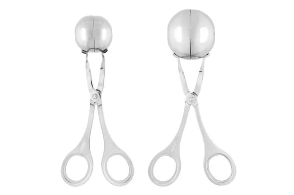 Meatball Tongs 2-pack – 35 mm & 50 mm | Maku Kitchen Life Silver Silver one size