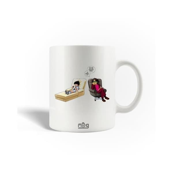 Keramikkrus - Captain Tsubasa - 30cl - Hvid - Holder Længere - Rund