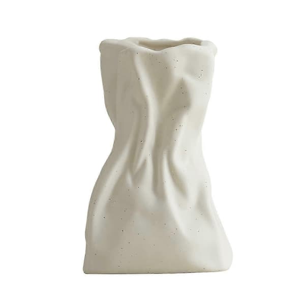 Keramisk vase til blomsterarrangementer, stue og spisebord