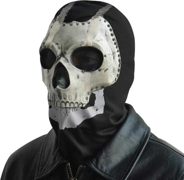 COD Ghost Mask Skalle Helmask MW2 Cosplay Kostymmask för Sport Halloween Cosplay