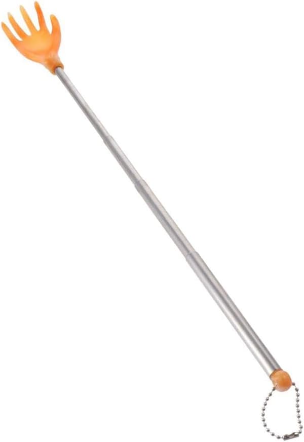 Back Scratcher Extendable Back Scratcher Portable Back Scratcher Telescopic Back Scratcher Back Massager Tool, Yellow