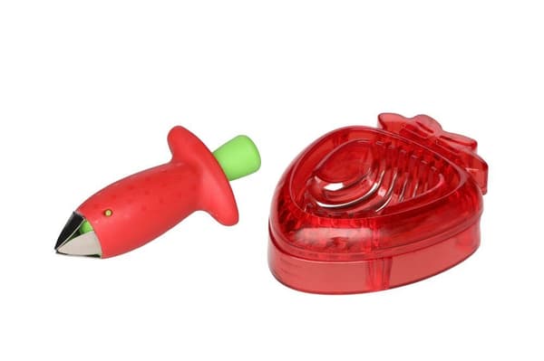 Marjukka Jordbærstilksfjerner & Skiver Röd red