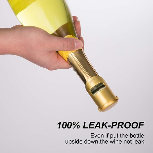Champagne Stopper, Stainless Steel Sparkling Wine Bottle Sealer