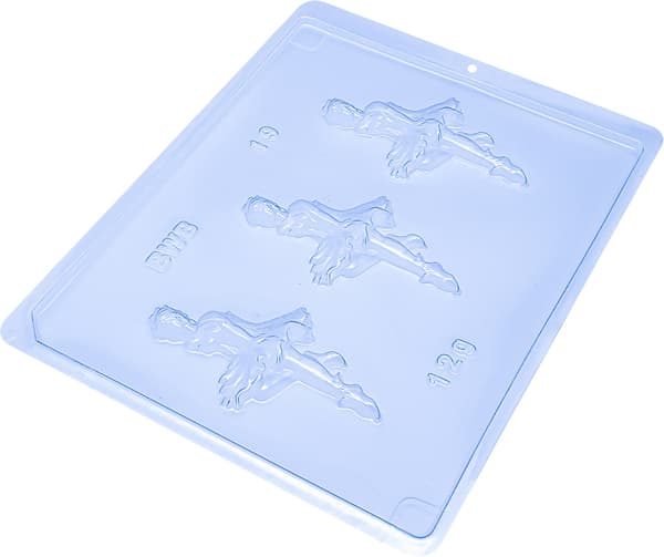 Pralinform Ballerina Sjokoladeform - BWB 19 Transparent transparent