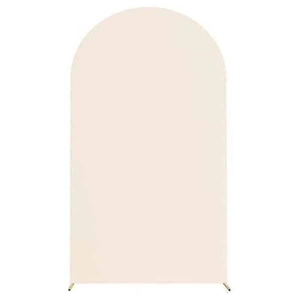 Type C 183 cm 80x180cm U-shaped Background Arch Frame Stand Elastic Cover for Wedding Ceremony Birthday Multicolor Style C