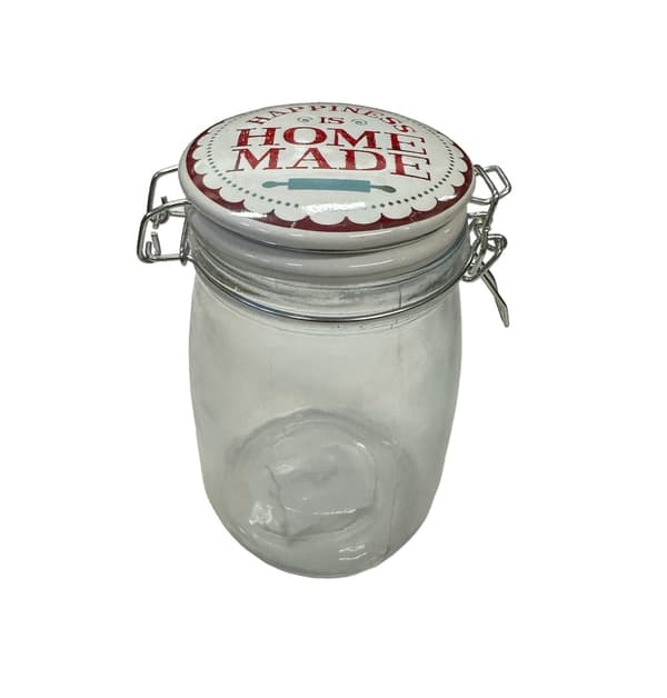 Kakeboks 1 L Lykke er hjemmelaget Transparent transparent