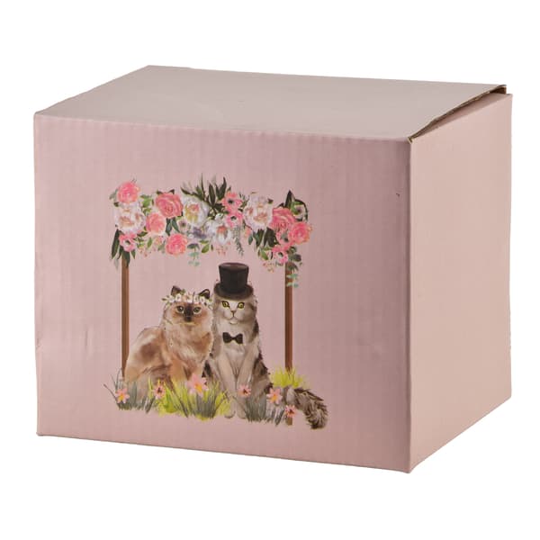 Keramikkrus Affekdesign Jules 9,5x13x9,5cm Beige 1stk