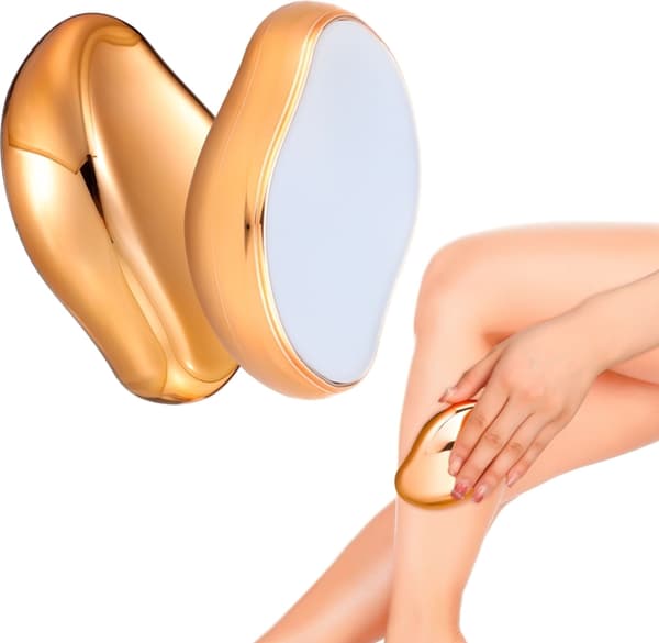 Gyllen Epilator Krystall Nano Epilator Smertefri Hårfjerning