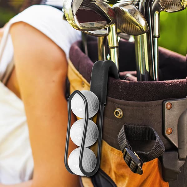 Golfpallopidike - Pro pikalukituksella (musta) Golfpalloteepidike - Pikalukitus - Golf