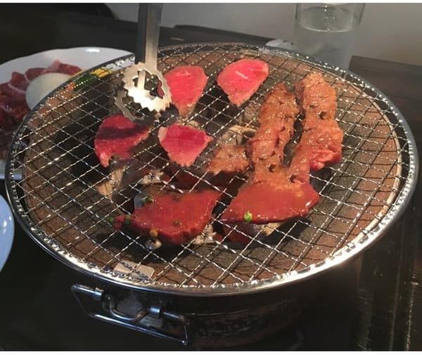 5 runde grillmåtter dampbagning kølerist til kulgrill 24 cm sølv