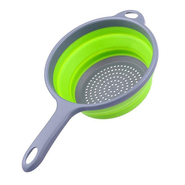 Sammenklappeligt dørslag til pasta - Grøn / Grågrøn Grön green