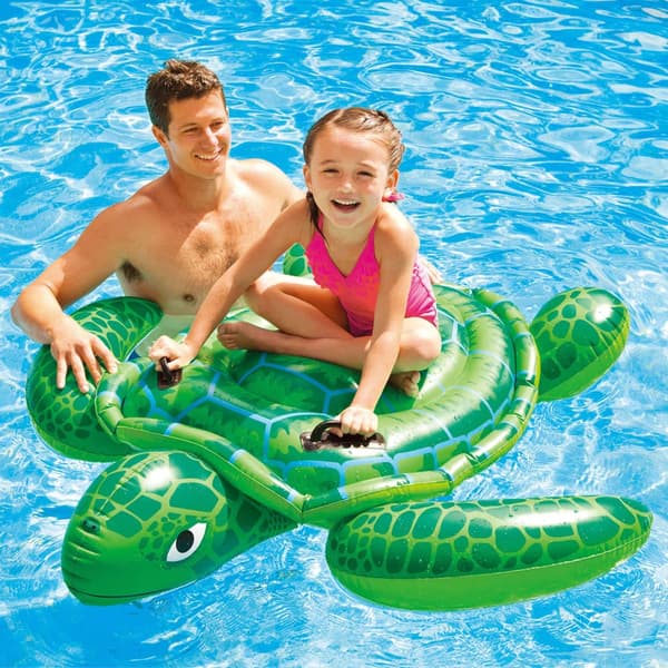 Havskildpadde Ride-On Pool Strandlegetøj 150cm x 127cm