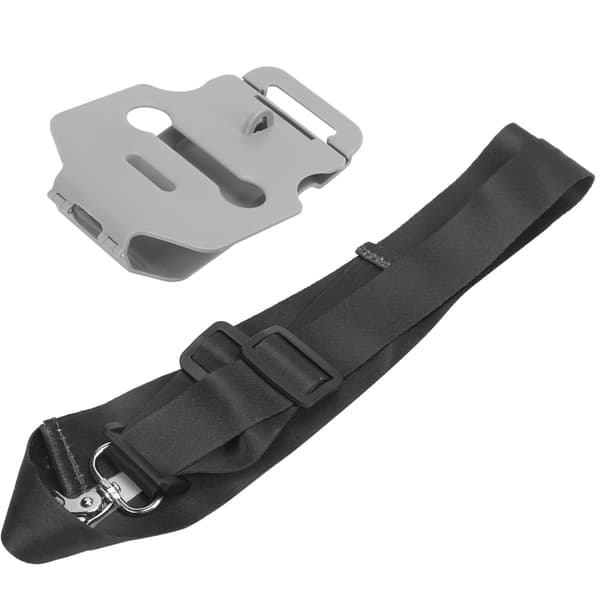 Remote Control Neck Mount Lanyard Adjustable Hook Strap for Mavic Air 2/Air 2S/Mini 2 (Black Grey)