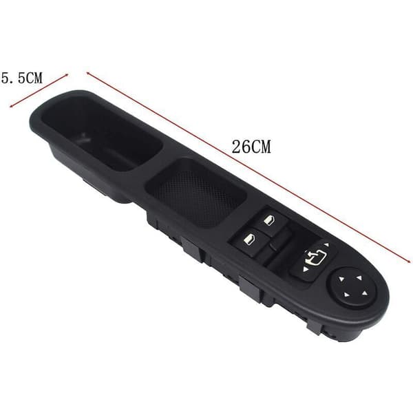 Vindusheisbryter for Peugeot 307 Kompatibel med 96351622XT 6554.E4 Vindusbryterkontroll