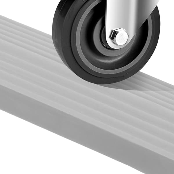 Tærskelrampe Plast fejerobotrampepude Plastrampe Hældningsrampe Fejerobotrampe Plastfejerobotter Rampe stenrampepude