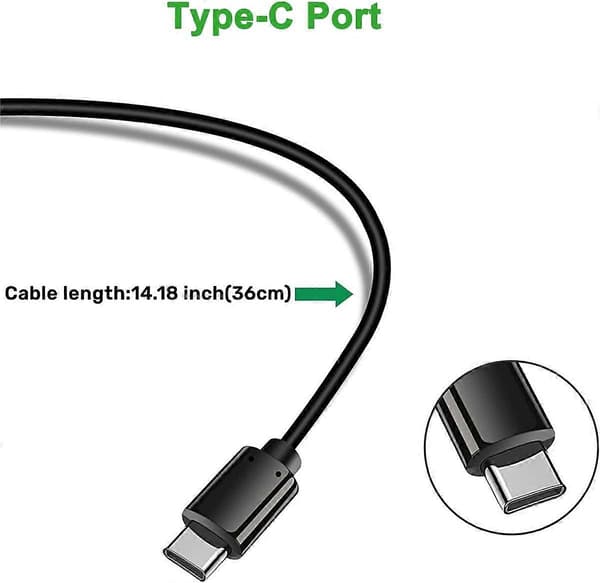 1 st vattentät 12V till 5V 3A omvandlare, Typ C USB C DC-DC Step Down Modul Strömförsörjning Kompatibel med Raspberry Pi 4, Mobiltelefon, Bil