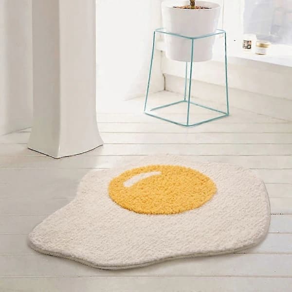 Enchanted Egg Mat Kids Floor Mat Cartoon Rug Non-Slip Floor Mat Soft Comfortable Absorbent
