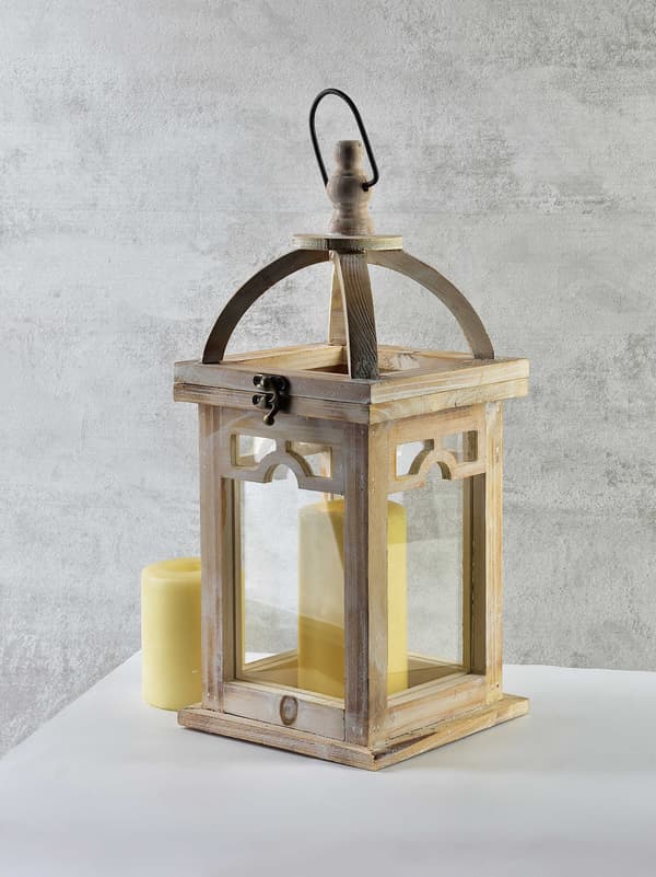 LOKKE Trelykt 16x16x26 cm Elegant og stilren dekorasjon