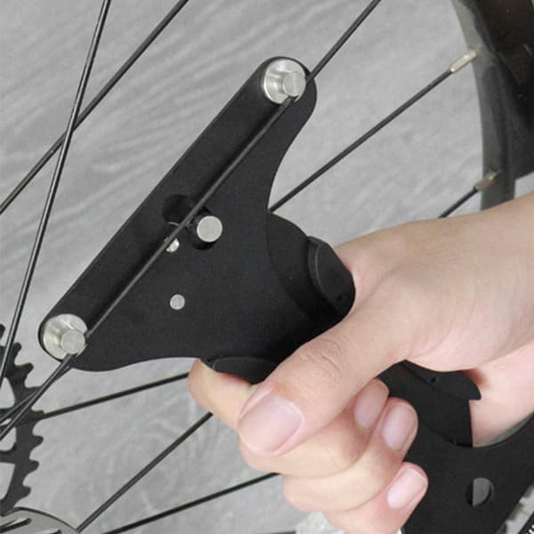 Tension Tool for Bicycle Spokes Svart