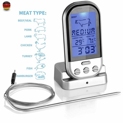 Ovnstermometer Køkkentermometer Kernetemperaturmåler Kødtermometer