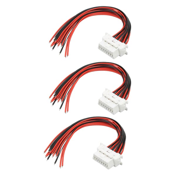 3 Pcs OBD2 Extension Cable 30cm Female Connector 16 Pin Vehicle Diagnostic Interface J1962