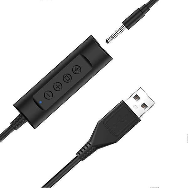 Headset-hurtigudløserkabel til USB-stikadapter Plug and Play USB-QD-headsetkabel til professionelle