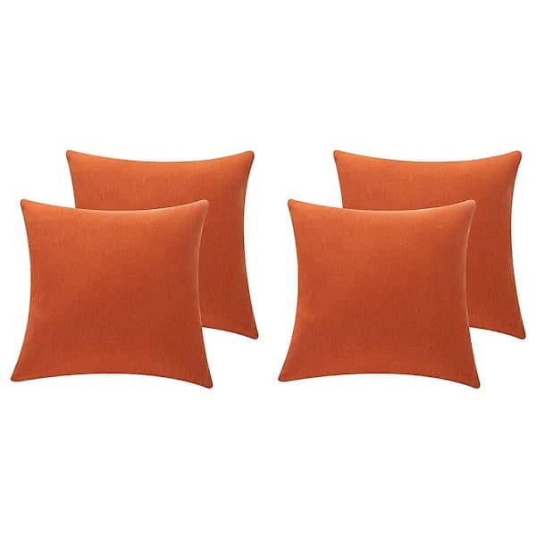 4 stk. Vanntette Putetrekk for Utendørsbruk Vannavvisende Putetrekk for Hagestoler for Sofa Dec