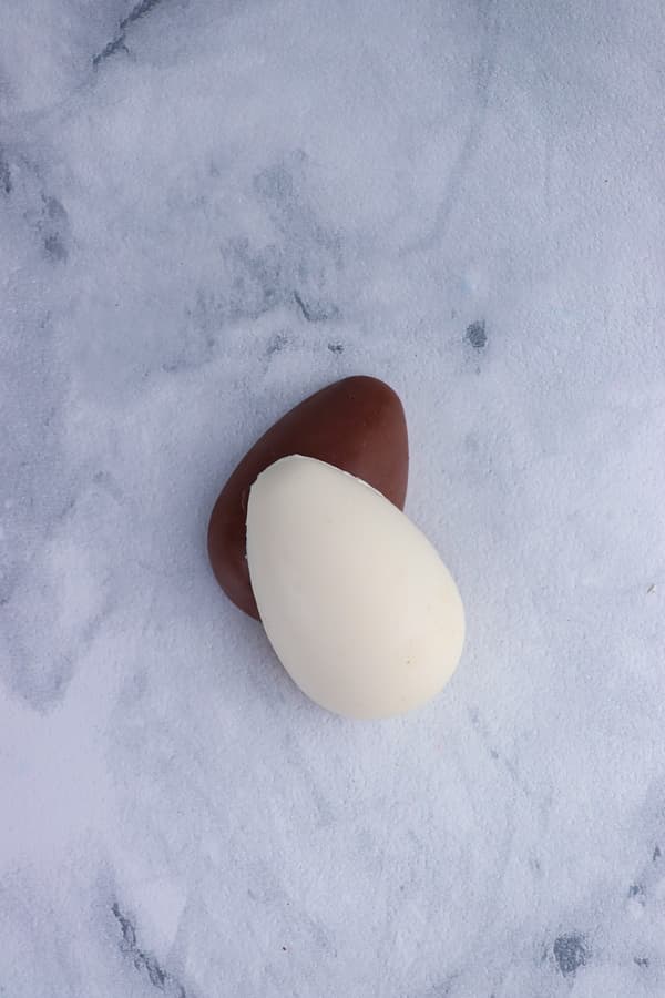 Pralinform Egg Halves 150g Sjokoladeform - BWB 703 Transparent transparent